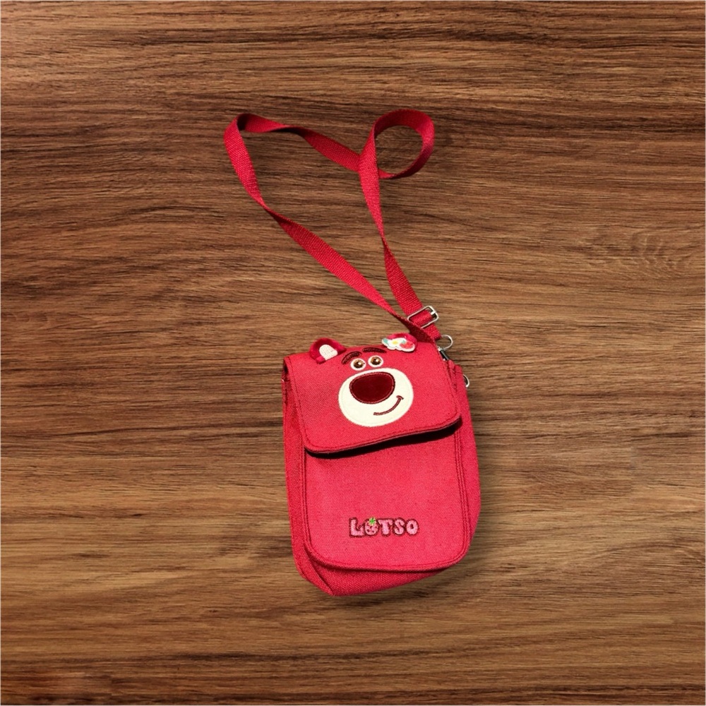 Red Lotso Crossbody Bag